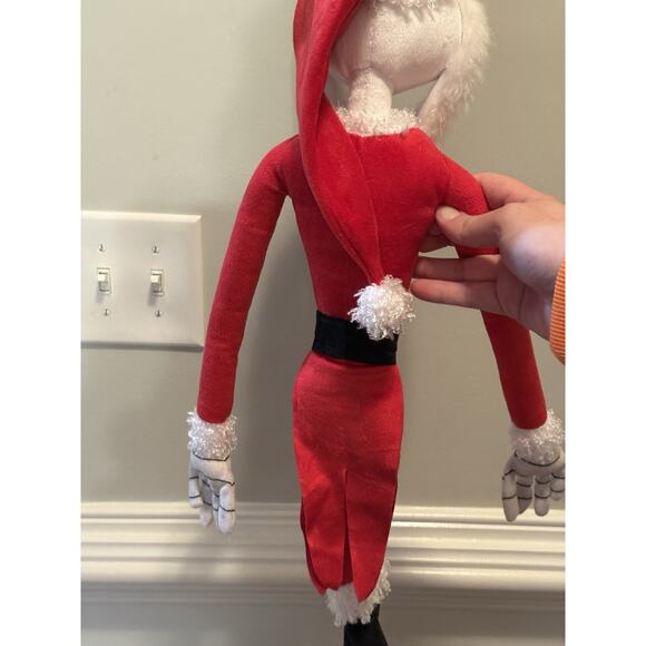 Disney The Nightmare Before Christmas Jack Skellington Santa Plush 24” Toy - Picture 3 of 6